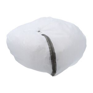 1 Pc Thickened Mesh Laundry Bag Laundry Hamper for Bathroom White